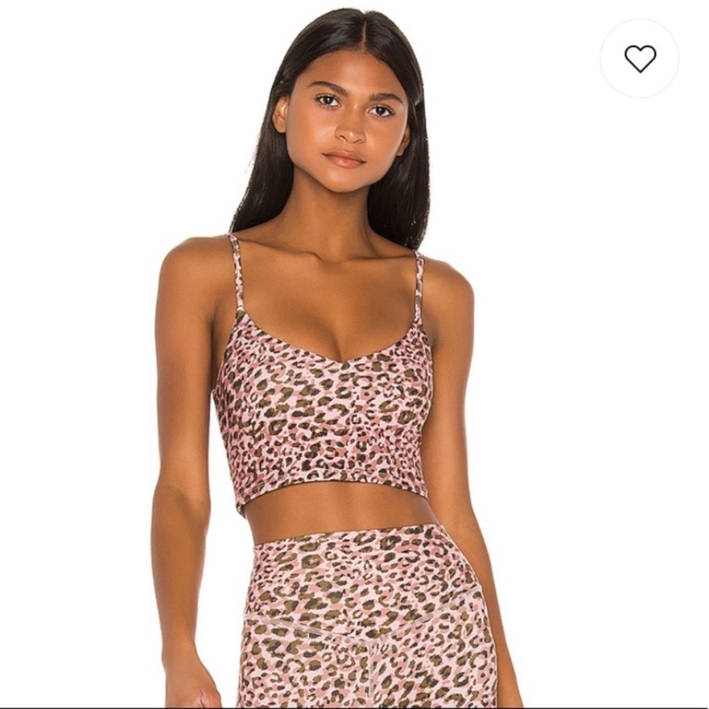 Lovewave The Kim Top in Pink Leopard